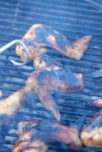 wings cooking